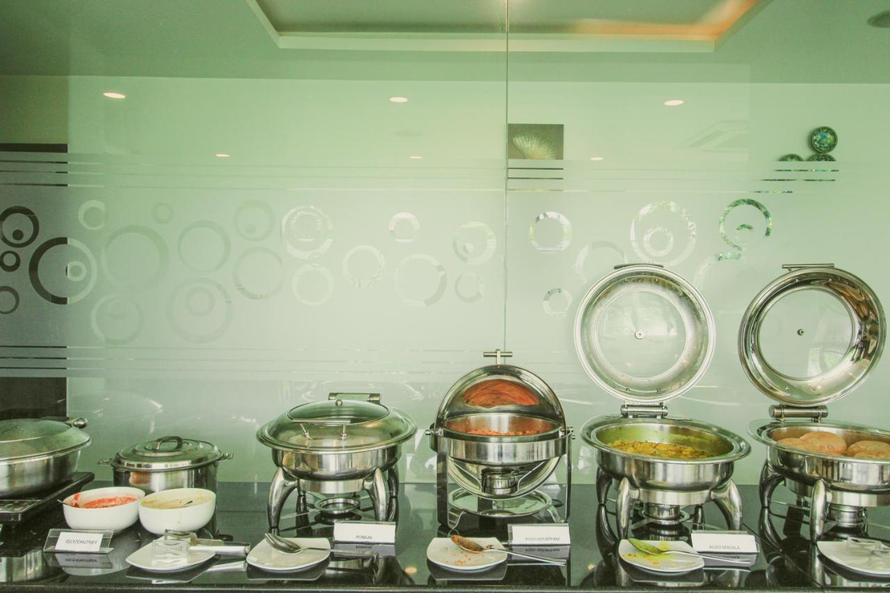 White Pearl Residency Hotel Pondicherry Exterior foto