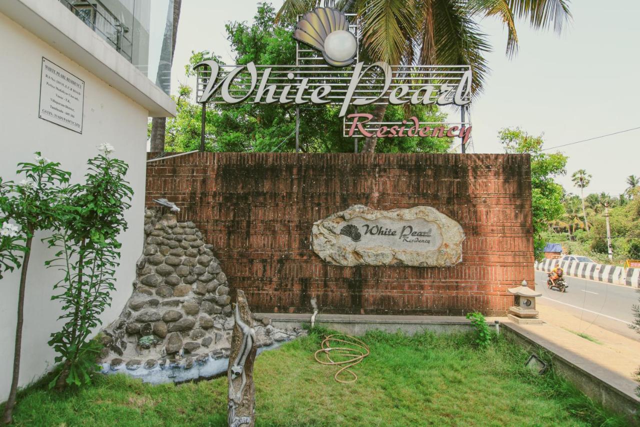 White Pearl Residency Hotel Pondicherry Exterior foto